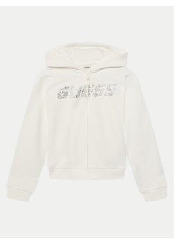 Guess Bluza J5GQ07 KCRP0 Biały Regular Fit ze sklepu MODIVO w kategorii Bluzy dziewczęce - zdjęcie 181202868