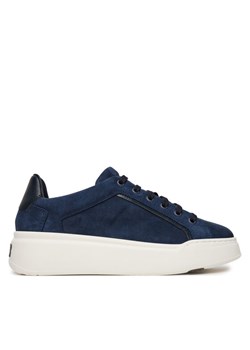 Max Mara Sneakersy 2514761011650 Granatowy - id: 0000305075703 - marki Max Mara - 181202908 Max Mara Sneakersy 2514761011650 Granatowy ze sklepu MODIVO w kategorii Buty sportowe damskie - zdjęcie 181202908