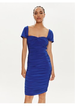 NORMA KAMALI Sukienka koktajlowa KK1243PL812805 Niebieski Slim Fit ze sklepu MODIVO w kategorii Sukienki - zdjęcie 181202915