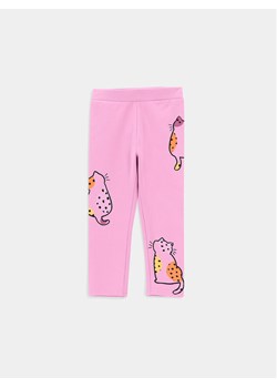Coccodrillo Legginsy WC4122103CEN Różowy Slim Fit ze sklepu MODIVO w kategorii Legginsy niemowlęce - zdjęcie 181202946