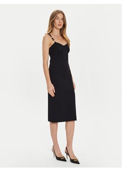 TWINSET Sukienka koktajlowa 242TP3181 Czarny Slim Fit ze sklepu MODIVO w kategorii Sukienki - zdjęcie 181202949