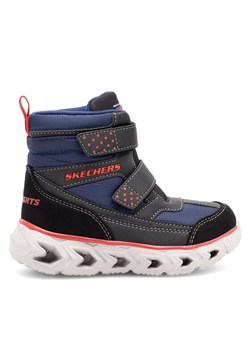 Skechers Śniegowce 405052N/NVBK Granatowy ze sklepu MODIVO w kategorii Buty zimowe dziecięce - zdjęcie 181203037