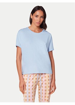 Triumph Koszulka piżamowa Mix & Match 10218281 Błękitny Relaxed Fit ze sklepu MODIVO w kategorii Piżamy damskie - zdjęcie 181203156