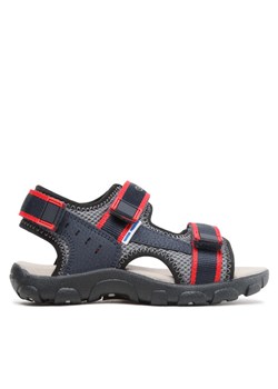 Geox Sandały Jr Sandal Strada J1524A014CEC0735 S Granatowy ze sklepu MODIVO w kategorii Sandały dziecięce - zdjęcie 181203175