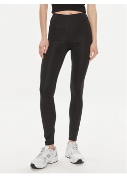 Gina Tricot Legginsy 21522 Czarny Slim Fit ze sklepu MODIVO w kategorii Spodnie damskie - zdjęcie 181203219