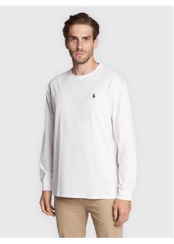 Polo Ralph Lauren Longsleeve 710671467004 Biały Classic Fit ze sklepu MODIVO w kategorii T-shirty męskie - zdjęcie 181203257