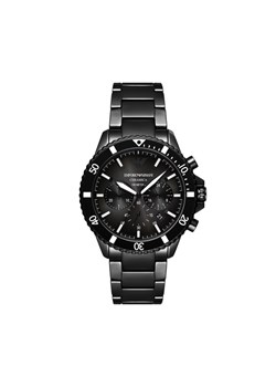 Emporio Armani Zegarek Ceramic AR70010 Czarny ze sklepu MODIVO w kategorii Zegarki - zdjęcie 181203308