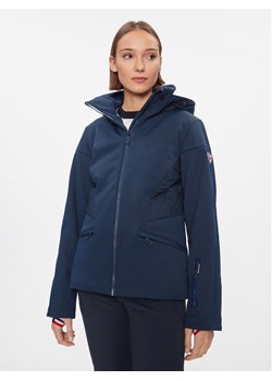 Rossignol Kurtka narciarska W Softshell Flat Jkt RLLWJ15 Granatowy Regular Fit ze sklepu MODIVO w kategorii Kurtki damskie - zdjęcie 181203309