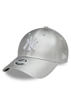 New Era Czapka z daszkiem New York Yankees Met Denim 9Forty 60595374 Srebrny ze sklepu MODIVO w kategorii Czapki z daszkiem damskie - zdjęcie 181203327