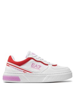 EA7 Emporio Armani Sneakersy X8X173 XK374 T580 Biały ze sklepu MODIVO w kategorii Buty sportowe damskie - zdjęcie 181203328