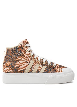 adidas Trampki Bravada 2.0 Mid Platform ID1074 Brązowy ze sklepu MODIVO w kategorii Trampki damskie - zdjęcie 181203386