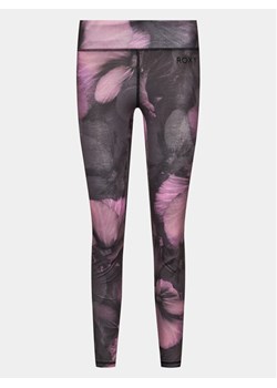 Roxy Legginsy Daybreak Bottom Bdyw ERJLW03040 Kolorowy Slim Fit ze sklepu MODIVO w kategorii Spodnie damskie - zdjęcie 181203387