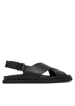 Polo Ralph Lauren Sandały 803961444002 Czarny ze sklepu MODIVO w kategorii Sandały męskie - zdjęcie 181203476