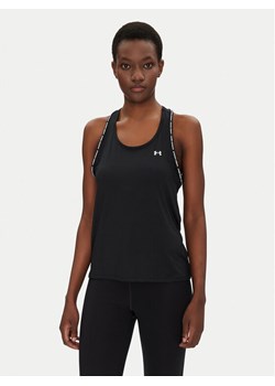 Under Armour Top Tech Knockout 1389851 Czarny Regular Fit ze sklepu MODIVO w kategorii Bluzki damskie - zdjęcie 181203575