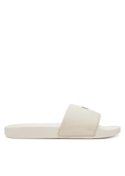 Calvin Klein Jeans Klapki Slide Monogram Hardware YW0YW01713 Écru - id: 0000304826115 - marki Calvin Klein - 181203595 Calvin Klein Jeans Klapki Slide Monogram Hardware YW0YW01713 Écru ze sklepu MODIVO w kategorii Klapki damskie - zdjęcie 181203595