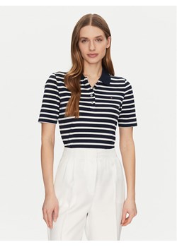 Tommy Hilfiger Polo 1985 WW0WW43224 Granatowy Regular Fit ze sklepu MODIVO w kategorii Bluzki damskie - zdjęcie 181203707