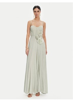 Elisabetta Franchi Sukienka wieczorowa AB-R22-52E2 Zielony Regular Fit ze sklepu MODIVO w kategorii Sukienki - zdjęcie 181203776