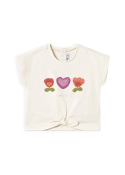 Mayoral T-Shirt 1046 Beżowy Regular Fit ze sklepu MODIVO w kategorii Kaftaniki i bluzki - zdjęcie 181203777