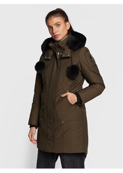 Moose Knuckles Kurtka puchowa Original Stirling MK2003LP Zielony Regular Fit ze sklepu MODIVO w kategorii Kurtki damskie - zdjęcie 181203817