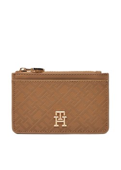 Tommy Hilfiger Etui na karty kredytowe Th Distinct Long Cc Holder Mono AW0AW17401 Brązowy ze sklepu MODIVO w kategorii Etui - zdjęcie 181203868