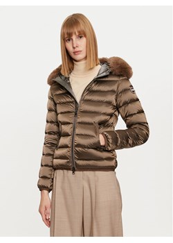 Colmar Kurtka puchowa 2286E 2YO Brązowy Slim Fit ze sklepu MODIVO w kategorii Kurtki damskie - zdjęcie 181203909