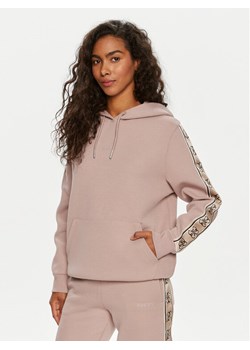 Guess Bluza Carla V4YQ11 KB3P2 Beżowy Regular Fit ze sklepu MODIVO w kategorii Bluzy damskie - zdjęcie 181203935