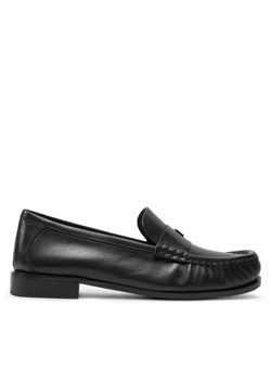 Max Mara Mokasyny Mmloafer 24245262316 Czarny ze sklepu MODIVO w kategorii Mokasyny damskie - zdjęcie 181203947