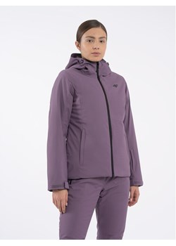 4F Kurtka narciarska 4FAW23TJACF120 Fioletowy Regular Fit ze sklepu MODIVO w kategorii Kurtki damskie - zdjęcie 181203977