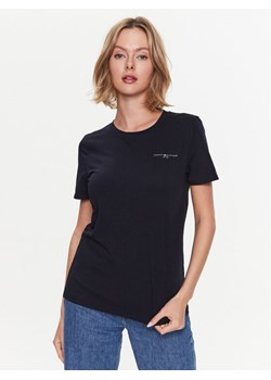 Tommy Hilfiger T-Shirt 1985 WW0WW37877 Granatowy Regular Fit ze sklepu MODIVO w kategorii Bluzki damskie - zdjęcie 181203978