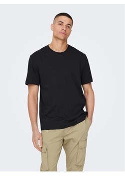 Only & Sons T-Shirt 22025208 Czarny Regular Fit ze sklepu MODIVO w kategorii T-shirty męskie - zdjęcie 181204125