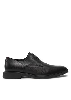 HUGO Półbuty Gryff 50536212 Czarny ze sklepu MODIVO w kategorii Buty eleganckie męskie - zdjęcie 181204269