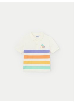 Mayoral Polo 01108 Écru Regular Fit ze sklepu MODIVO w kategorii Koszulki niemowlęce - zdjęcie 181204297