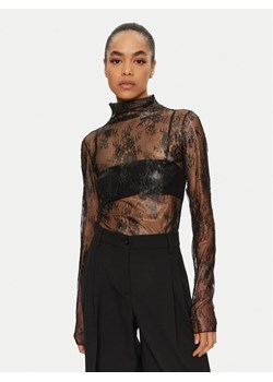 PINKO Bluzka Traminer 102853 A1JW Czarny Regular Fit ze sklepu MODIVO w kategorii Bluzki damskie - zdjęcie 181204299
