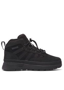 Timberland Trzewiki Euro Trekker Mid Leather TB0A683V0151 Czarny ze sklepu MODIVO w kategorii Buty zimowe dziecięce - zdjęcie 181204348