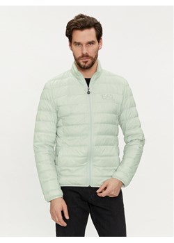 EA7 Emporio Armani Kurtka puchowa 8NPB01 PN29Z 1133 Szary Regular Fit ze sklepu MODIVO w kategorii Kurtki męskie - zdjęcie 181204376