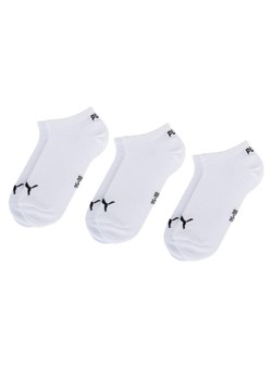 Puma Zestaw 3 par niskich skarpet unisex 261080001 Biały ze sklepu MODIVO w kategorii Skarpetki damskie - zdjęcie 181204416