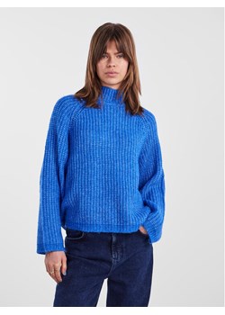 Pieces Golf 17128212 Niebieski Regular Fit ze sklepu MODIVO w kategorii Swetry damskie - zdjęcie 181204488