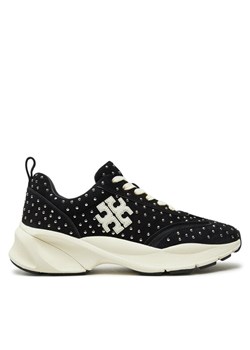 Tory Burch Sneakersy Good Luck Studded Trainer 161961 Czarny ze sklepu MODIVO w kategorii Buty sportowe damskie - zdjęcie 181204516