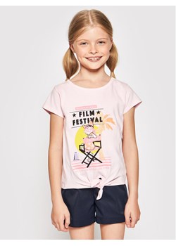 Billieblush T-Shirt U15852 Różowy Regular Fit ze sklepu MODIVO w kategorii Bluzki dziewczęce - zdjęcie 181204545