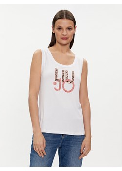Liu Jo Top VA4117 JS360 Biały Regular Fit ze sklepu MODIVO w kategorii Bluzki damskie - zdjęcie 181204596