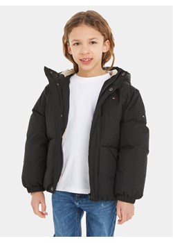 Tommy Hilfiger Kurtka puchowa KS0KS00488 Czarny Relaxed Fit ze sklepu MODIVO w kategorii Kurtki dziewczęce - zdjęcie 181204736