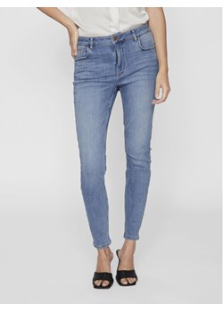 Vila Jeansy Sarah 14094341 Niebieski Skinny Fit ze sklepu MODIVO w kategorii Jeansy damskie - zdjęcie 181204768