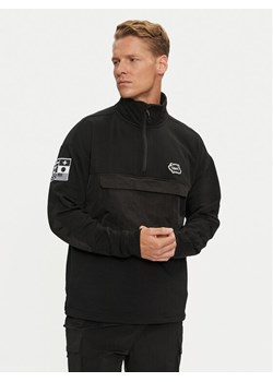 Colourwear Bluza Bloc Half Zip 7010253 Czarny Regular Fit ze sklepu MODIVO w kategorii Bluzy męskie - zdjęcie 181204796