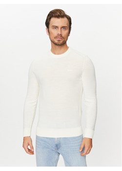 Boss Sweter Avac_C 50501762 Écru Regular Fit ze sklepu MODIVO w kategorii Swetry męskie - zdjęcie 181204829