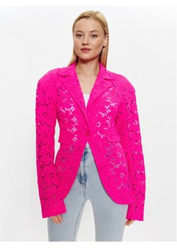 ROTATE Marynarka Lace Figure 1000141979 Różowy Regular Fit ze sklepu MODIVO w kategorii Marynarki damskie - zdjęcie 181204908