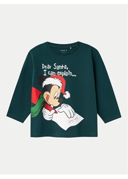 NAME IT Bluzka 13234159 Zielony Standard Fit ze sklepu MODIVO w kategorii Bluzki dziewczęce - zdjęcie 181204919