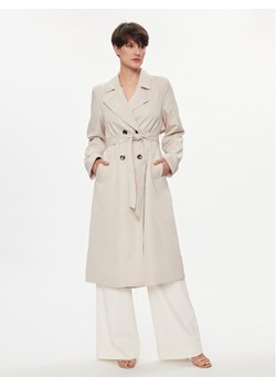 Pieces Trencz Scarlett 17146474 Beżowy Regular Fit - id: 0000303434564 - marki Pieces - 181204957 Pieces Trencz Scarlett 17146474 Beżowy Regular Fit ze sklepu MODIVO w kategorii Płaszcze damskie - zdjęcie 181204957