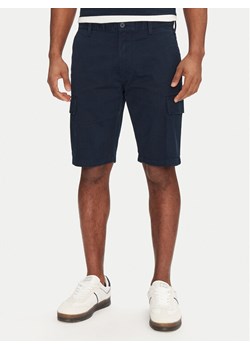 Tommy Jeans Szorty materiałowe Scanton DM0DM21949 Granatowy Regular Fit ze sklepu MODIVO w kategorii Spodenki męskie - zdjęcie 181205056