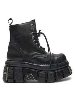 NEW ROCK Glany M-NEWMILI083-S37 Czarny ze sklepu MODIVO w kategorii Workery damskie - zdjęcie 181205087