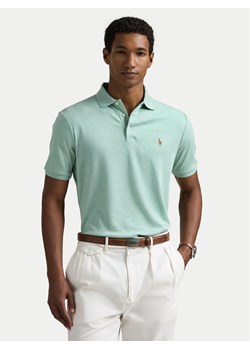 Polo Ralph Lauren Polo 710704319166 Zielony Custom Slim Fit ze sklepu MODIVO w kategorii T-shirty męskie - zdjęcie 181205195